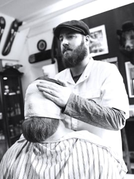 Example of a barber's work